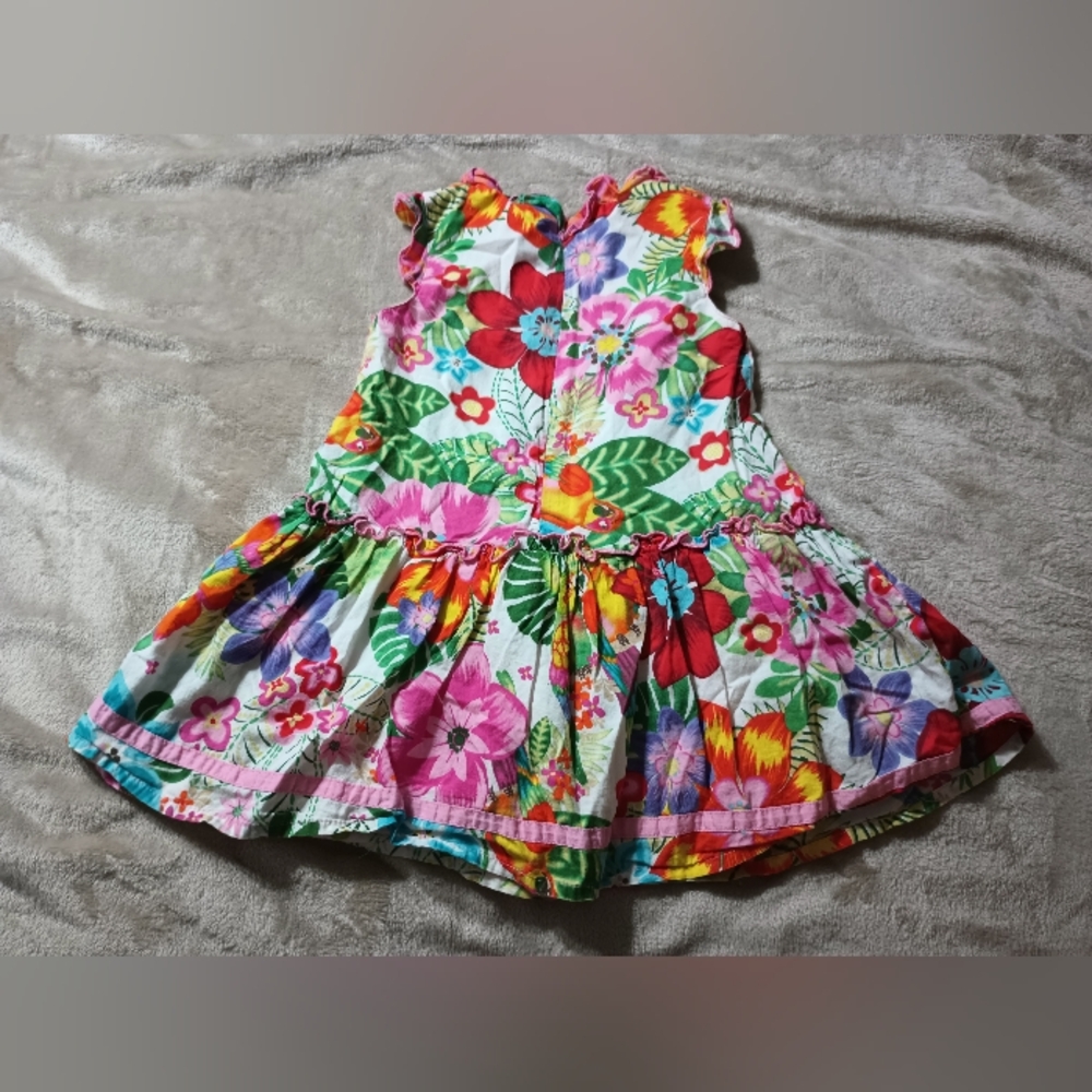 3T Tropical Floral Dress Children's Place - Picture 2 of 3